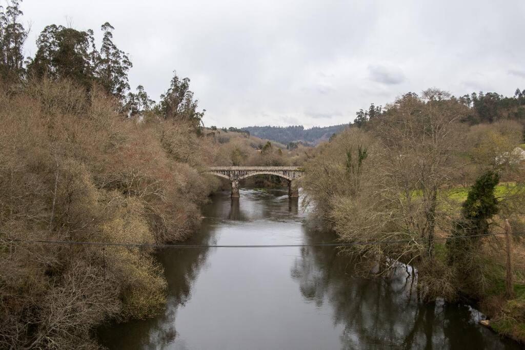 A Casa Da Moreira - Casa Rural En Ponte Maceira آكورونيا المظهر الخارجي الصورة