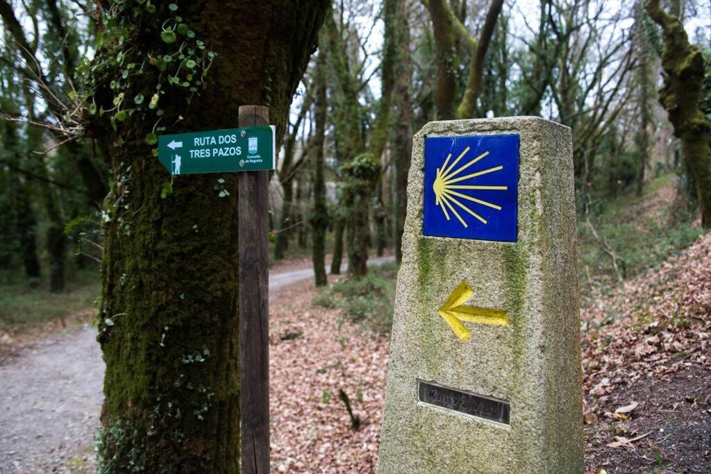 A Casa Da Moreira - Casa Rural En Ponte Maceira آكورونيا المظهر الخارجي الصورة