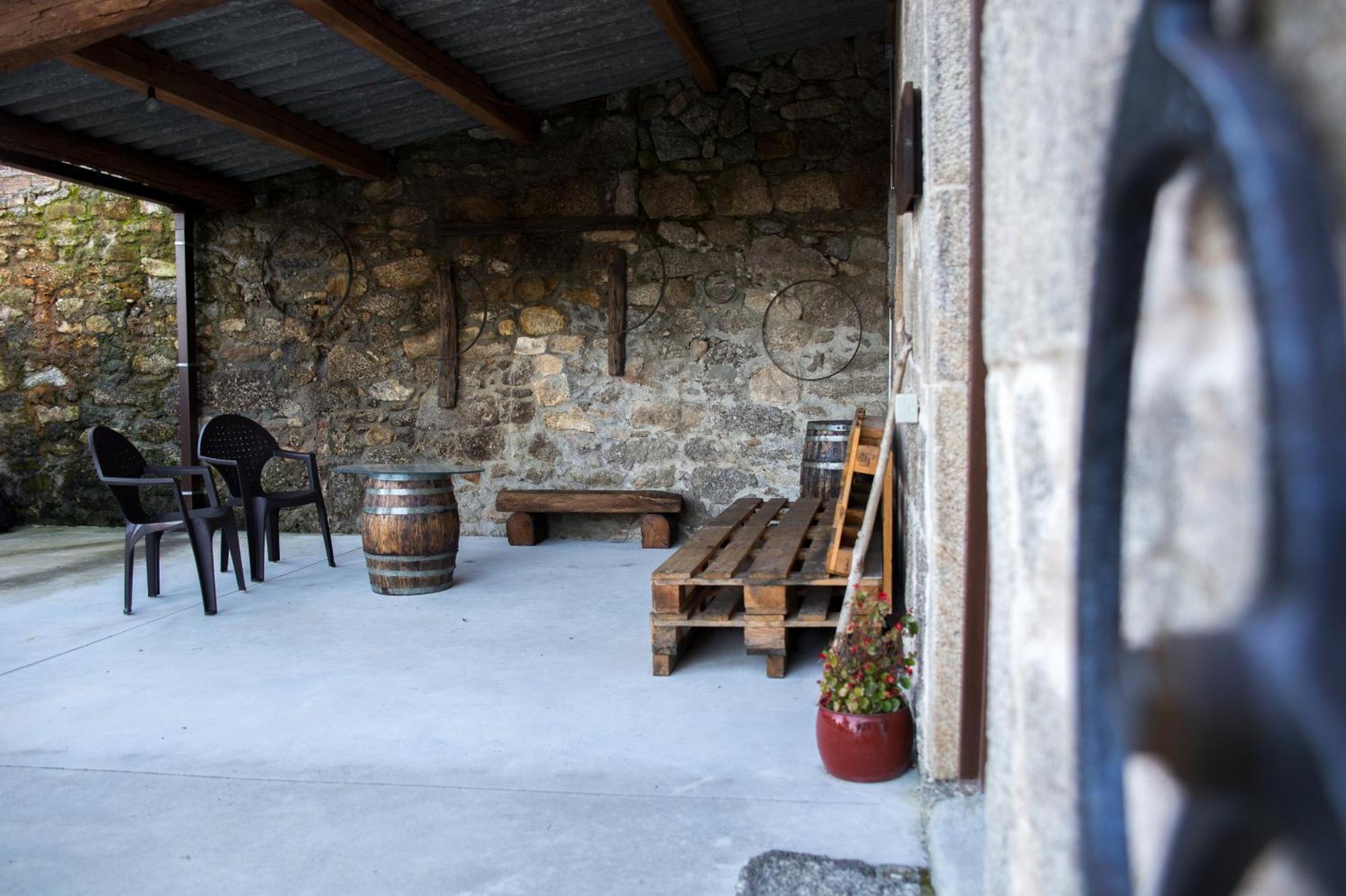 A Casa Da Moreira - Casa Rural En Ponte Maceira آكورونيا المظهر الخارجي الصورة