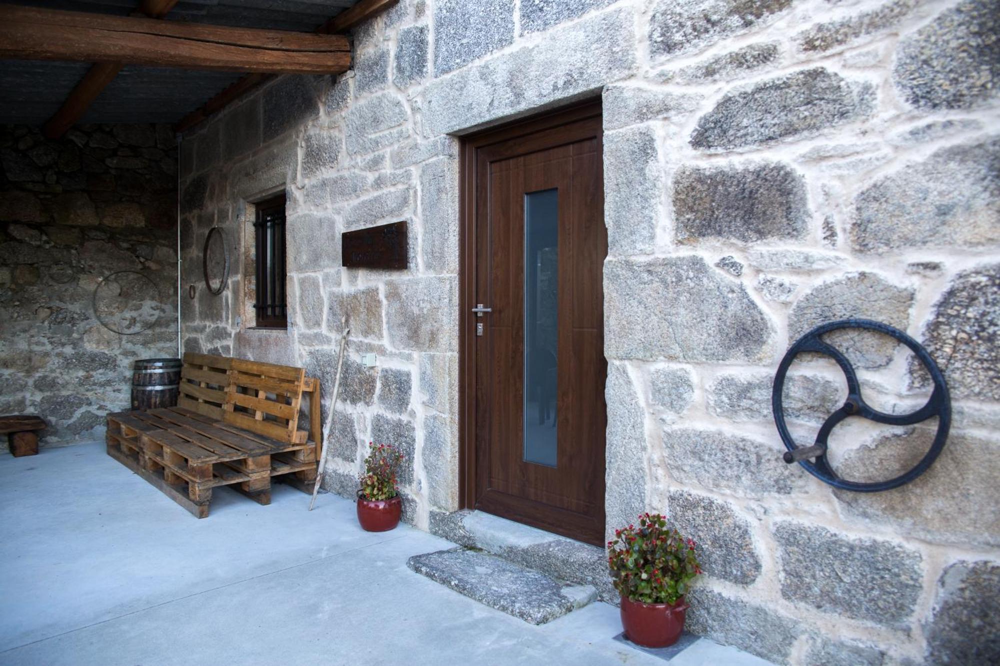 A Casa Da Moreira - Casa Rural En Ponte Maceira آكورونيا المظهر الخارجي الصورة